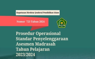 Prosedur Operasional Standar ( POS ) Penyelenggaraan Asesmen Madrasah Tahun 2024